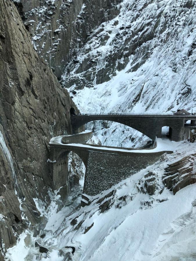 Alpine Haus Leilighet Göschenen Eksteriør bilde